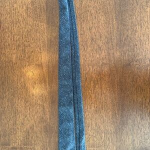 Jack Spade New York Gray Silk Slim Necktie Mens Tie